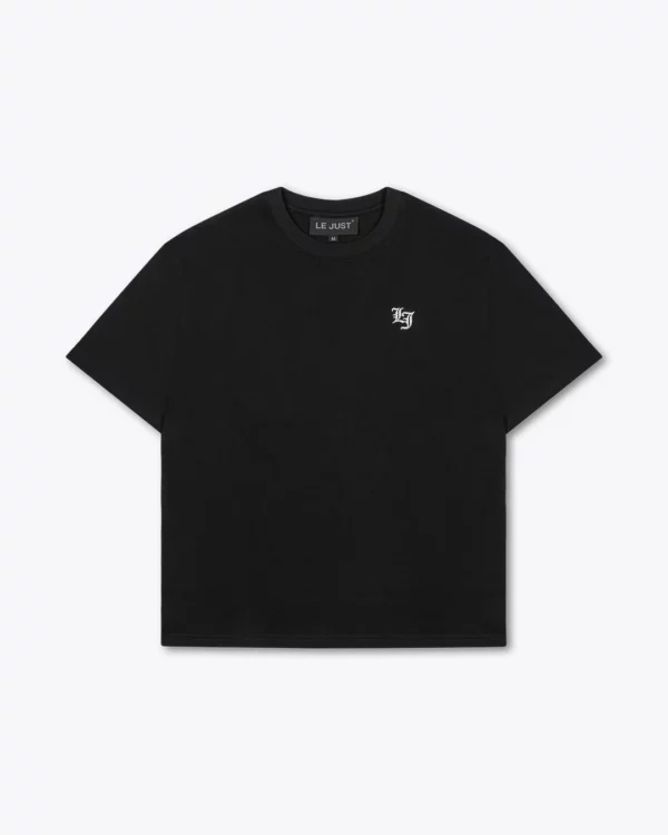 'LM' Tee - Black